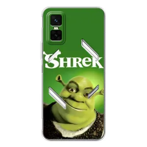 Чохол з мультфільмом Шрек на Infinix GT 30 Pro (Усміхнений Шрек)