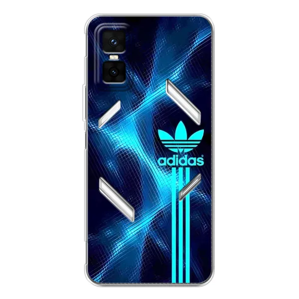 Чехол с принтом «Синий Адидас» для Infinix GT 30 Pro Чехол с принтом «Синий Адидас» для Infinix GT 30 Pro