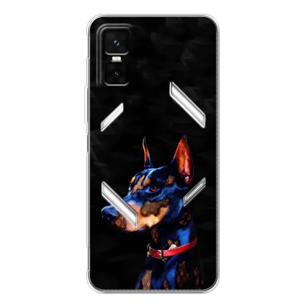 Чехол с принтом «Собака» для Infinix GT 30 Pro