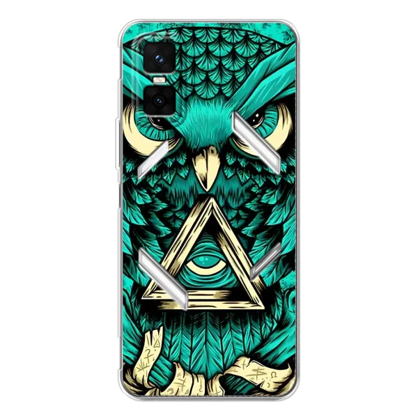 Чехол с принтом «Сова с глазом» для Infinix GT 30 Pro
