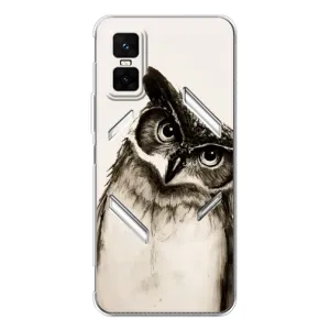 Чохол з пташками на Infinix GT 30 Pro (VPrint) (Сова)