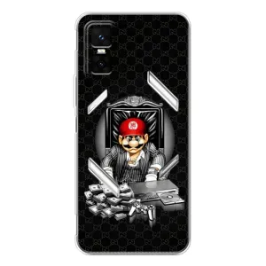 Чохли з крутими принтами для Infinix GT 30 Pro - (PREMIUMPrint) (Супер Маріо)