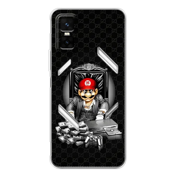 Чехол с принтом «Супер Марио» для Infinix GT 30 Pro