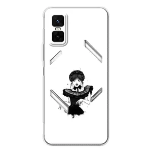Чохли Венсдей на Infinix GT 30 Pro Уенсдей (AlphaPrint) (танець Венздей)