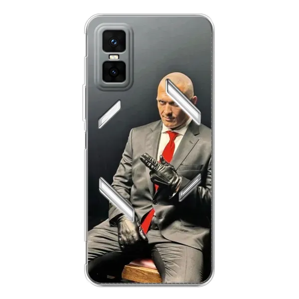 Чехол с принтом «Усик Hitman» для Infinix GT 30 Pro