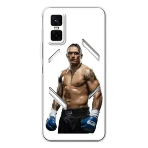 Чохол з картинкою Олександр Усик для Infinix GT 30 Pro (Усик на білому)