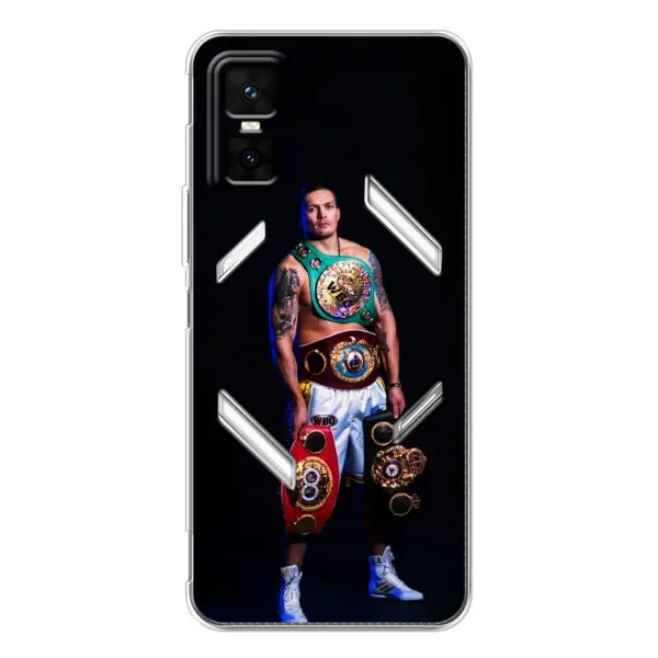 Чехол с принтом «Усик с поясами» для Infinix GT 30 Pro