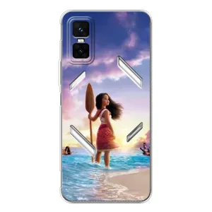Чохол з мультфільмом Ваяна Infinix GT 30 Pro (Моана з веслом)