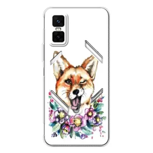Чохли з картинкою Лисичка для Infinix GT 30 Pro (VPrint) (Весела лисичка)