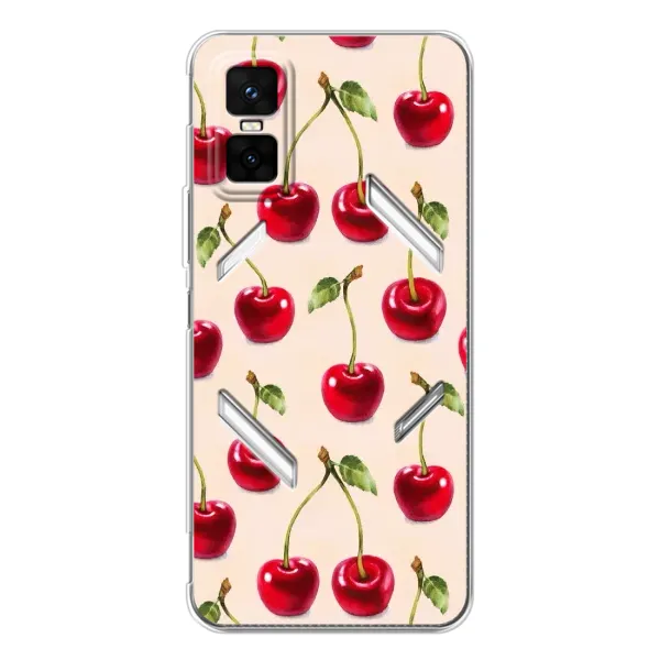 Чехол с принтом «Вишня» для Infinix GT 30 Pro Чехол с принтом «Вишня» для Infinix GT 30 Pro