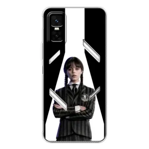 Чохли Венсдей на Infinix GT 30 Pro Уенсдей (AlphaPrint) (W-Wednesday)