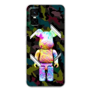 Чохли для Infinix GT 30 Pro - Bearbrick Louis Vuitton (PREMIUMPrint) (Яскравий Bearbrick)