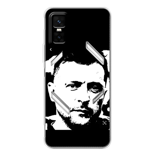 Чохол з принтом «Зеленский АРТ» для Infinix GT 30 Pro