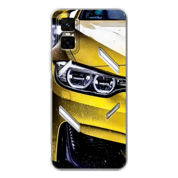 Чехол с принтом «Желтая машина» для Infinix GT 30 Pro