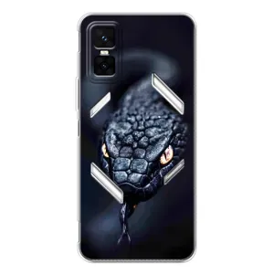 Чохол з картинкою 'Хижаки' для Infinix GT 30 Pro (Чорна змія)