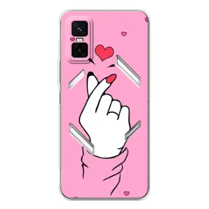 Чохол з принтом для Infinix GT 30 Pro (AlphaPrint - Знак сердечка) (Знак Love)