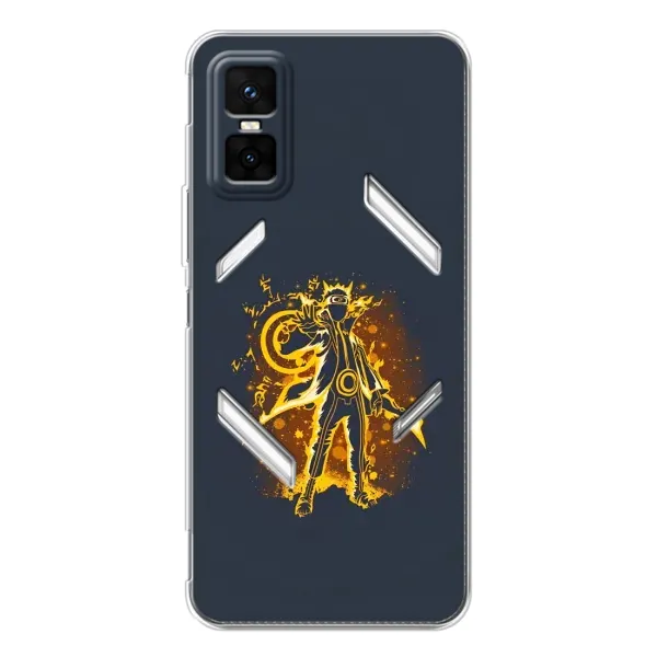 Чехол с принтом «золотой Наруто» для Infinix GT 30 Pro
