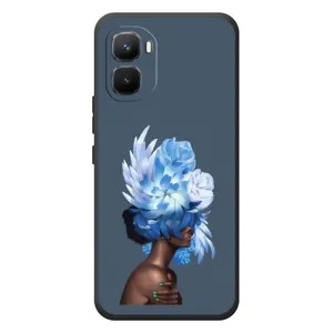 Чехлы (ART) Цветы на Infinix GT 50 Pro (VPrint) (Квіти на голові)