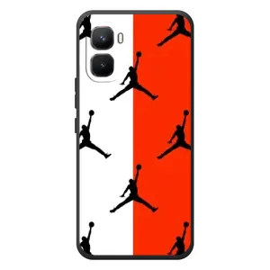 Чохли для Infinix GT 50 Pro - з картинкою JORDAN (AlphaPrint) (Лого Джордан)