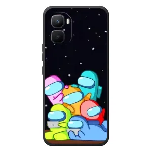 Чохли Амонг Ас для Infinix GT 50 Pro (AlphaPrint) (Скіни в космосі)