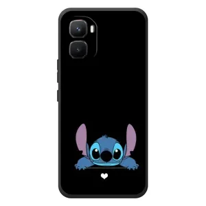 Чохол з принтом Стіч на Infinix GT 50 Pro (Стіч на чорному)