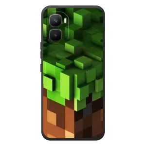 Чохол Майнкрафт на Infinix GT 50 Pro (AlphaPrint) Minecraft (текстура Майнкрафт)