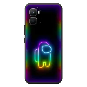 Чохли Амонг Ас для Infinix GT 50 Pro (AlphaPrint) (Яскравий скін)