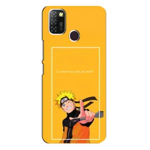 Анимешный чехол для Infinix Hot 10 Lite (Аниме Наруто)