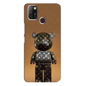 Чехлы для Infinix Hot 10 Lite - Bearbrick Louis Vuitton (PREMIUMPrint)
