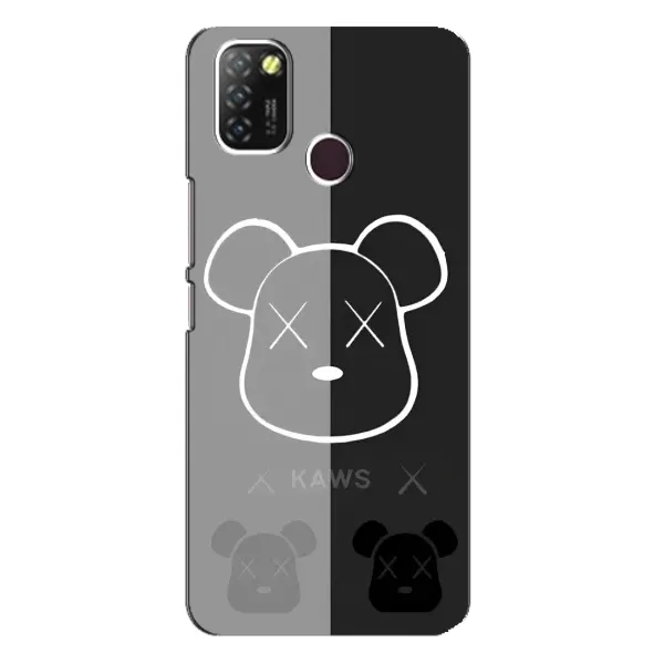 Чехол с принтом «БеарБрик глаза» для Infinix Hot 10 Lite