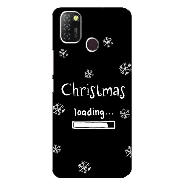 Чехол с принтом «Christmas loading» для Infinix Hot 10 Lite Чехол с принтом «Christmas loading» для Infinix Hot 10 Lite