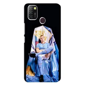 Чехлы с футболистом Ерлинг Холанд для Infinix Hot 10 Lite (AlphaPrint) (футболист Холанн)