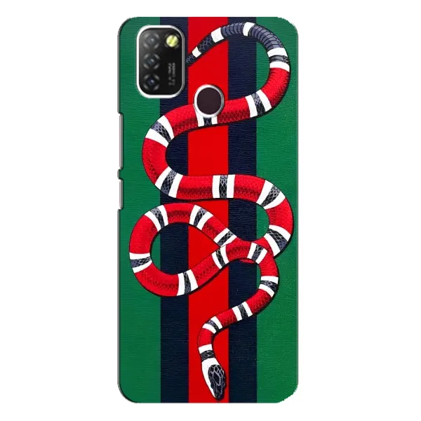 Чехол с принтом «Gucci змия» для Infinix Hot 10 Lite