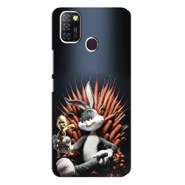 Чохол з принтом «Король Кролик» для Infinix Hot 10 Lite