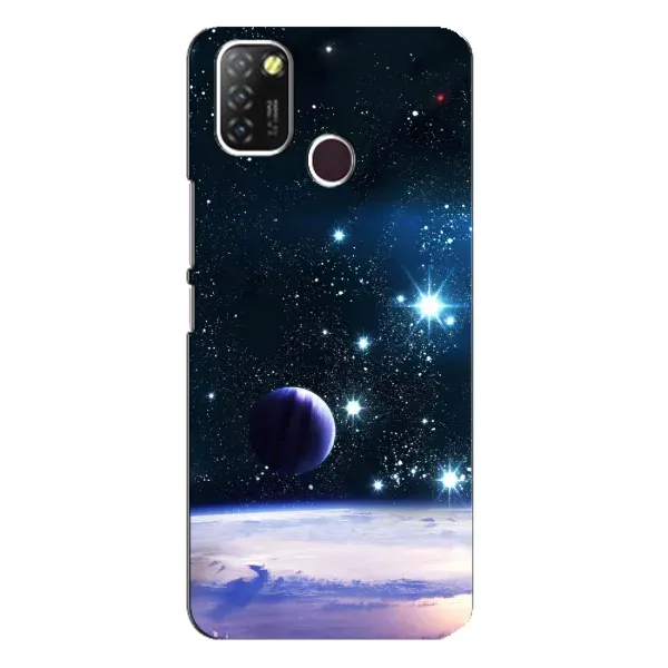 Чехол с принтом «Космический вид» для Infinix Hot 10 Lite