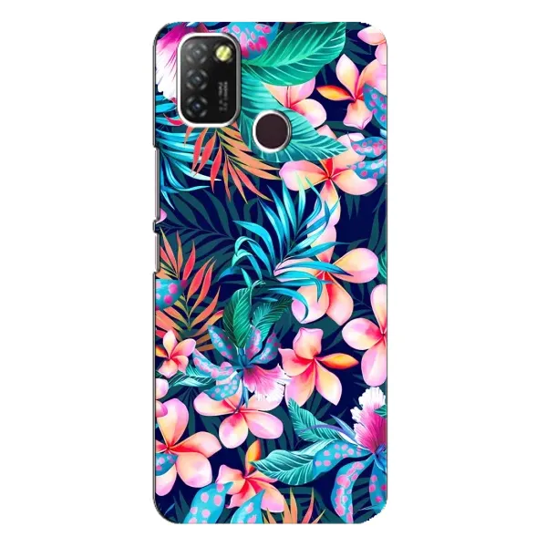 Чехол с принтом «Красочные цветы» для Infinix Hot 10 Lite Чехол с принтом «Красочные цветы» для Infinix Hot 10 Lite