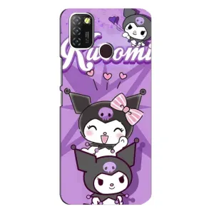 Чехол с кроликом Куроми на Infinix Hot 10 Lite (Кролик Куроми)