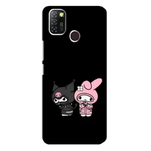 Чехол с кроликом Куроми на Infinix Hot 10 Lite (Куроми и Мелоди)
