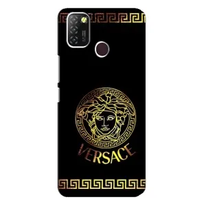 Чехлы VERSACE для Инфиникс Хот 10 Лайт (PREMIUMPrint) (Logo Versace)