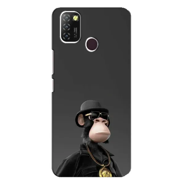 Чохол з принтом «Мавпа NFT» для Infinix Hot 10 Lite