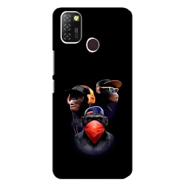 Чехол с принтом «Три обезьяны» для Infinix Hot 10 Lite Чехол с принтом «Три обезьяны» для Infinix Hot 10 Lite