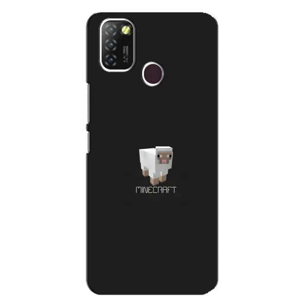 Чехол с принтом «Овечка Майнкрафт» для Infinix Hot 10 Lite Чехол с принтом «Овечка Майнкрафт» для Infinix Hot 10 Lite