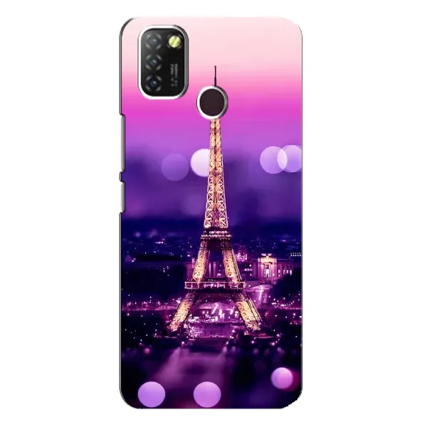 Чехол с принтом «Париж Башня» для Infinix Hot 10 Lite