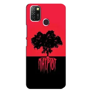 Украинские Чехлы для Infinix Hot 10 Lite с картинкой УПА (AlphaPrint) (Патриот)