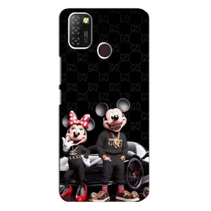 Чехол Disney Mouse Infinix Hot 10 Lite (PREMIUMPrint) (Семья Маусов)