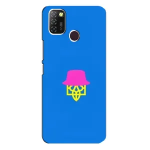 Чехлы для Infinix Hot 10 Lite  Укр. Символика (AlphaPrint) (Шапка на гербу)