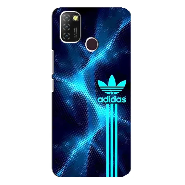 Чехол с принтом «Синий Адидас» для Infinix Hot 10 Lite
