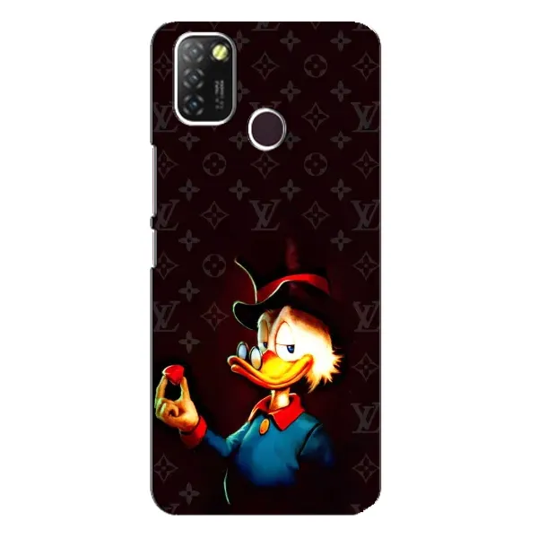 Чехол с принтом «Скрудж с бриллиантом» для Infinix Hot 10 Lite