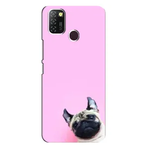 Чехлы с собаками для Infinix Hot 10 Lite (VPrint) (Смешная собака)