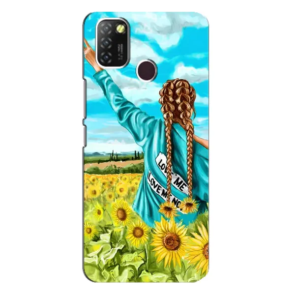 Чехол с принтом «Украиночка» для Infinix Hot 10 Lite Чехол с принтом «Украиночка» для Infinix Hot 10 Lite